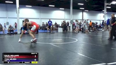 77 lbs Placement Matches (16 Team) - Bo Courtney, Oklahoma Red vs McCoy Marthaler, Minnesota Red