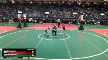 61 lbs Semifinal - Bristol Pope, BOZA vs Aubrey Kidwell, PCWA