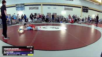 106 lbs Semifinal - Traevon Ducking, Contenders Wrestling Academy vs Blake Doss, Red Cobra Wrestling Academy