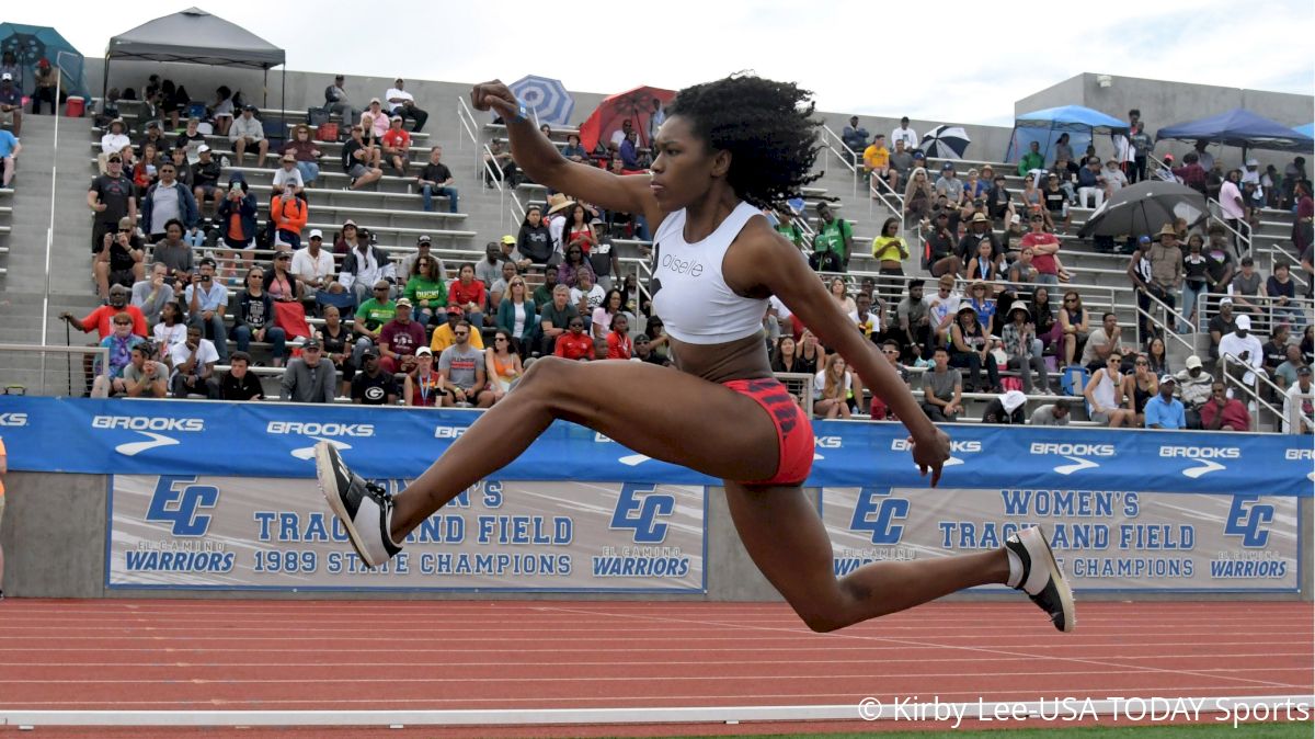 Tori Franklin Crushes U.S. Triple Jump Record, PRs 5 Times In Insane Series