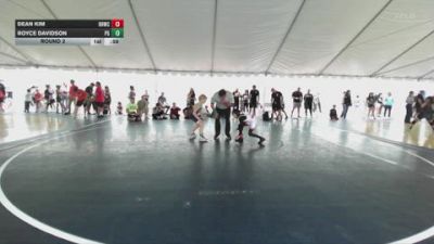 70 lbs Round 2 - Dean Kim, Rough House Wrestling Club vs Royce Davidson, Peterson Grapplers