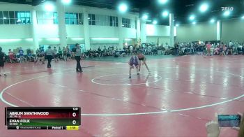 120 lbs Round 2 (16 Team) - Evan Folk, SD Red vs Abrum Swathwood, All In