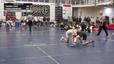 114 lbs Final - Braiden Lotier, Bishop McDevitt vs Chase Karenbauer, Grove City