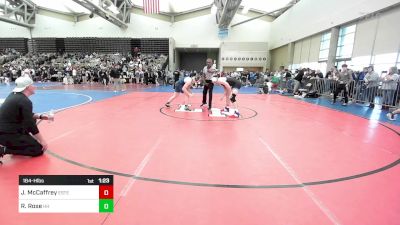 184-H lbs Round Of 32 - Jack McCaffrey, Este Built vs Robert Rose, Hatboro Horsham