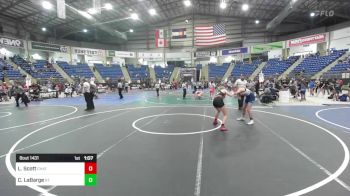 123 lbs Semifinal - Laurenâs Scott, Chatfield WC vs Cheyenne LaBarge, St. Francis WC