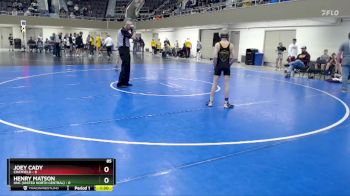 85 lbs Semis & 1st Wrestleback (8 Team) - Henry Matson, UNC (United North Central) vs Joey Cady, Chatfield