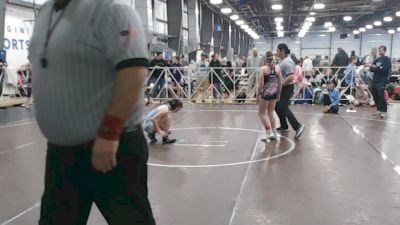 98 lbs Round 2 (3pm Friday) - London Powell, Misfits vs Emorie Butterworth, Team VA/USA