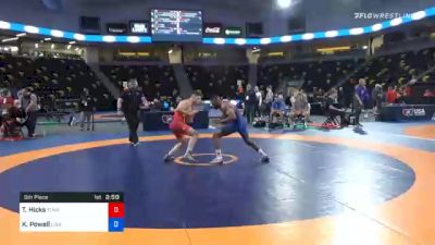 60 kg 5th Place - Thomas Hicks, Tennessee vs KeVon Powell, Louisiana