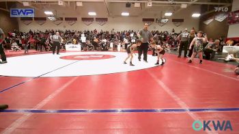 49 lbs Quarterfinal - Waylon Cartwright, Keystone Wrestling Club vs Malik Munoz, Sperry Wrestling Club