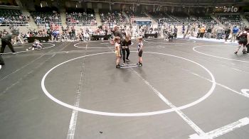 52 lbs Round Of 16 - Cutter Bledsoe, Woodland Wrestling Club vs Maxen Pino, Team Tulsa Wrestling Club