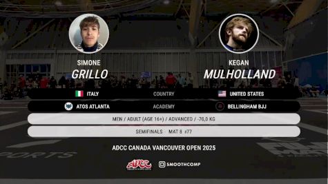 Simone Grillo vs Kegan Mulholland 2025 ADCC Vancouver Open