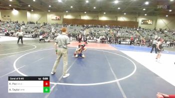 102 lbs Consi Of 8 #2 - Keenan Paz, Gold Rush Wrestling vs Alistar Taylor, Spring Hills WC