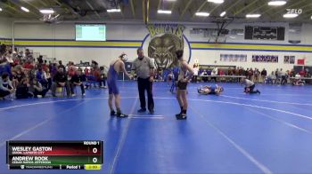 JV-6 lbs Round 1 - Wesley Gaston, Union, LaPorte City vs Andrew Rook, Cedar Rapids Jefferson