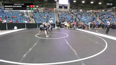 184 lbs Cons. Round 2 - Jaron Alf, Ottawa University vs Brandon Alexander, Waldorf (Iowa)