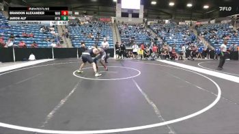 184 lbs Cons. Round 2 - Jaron Alf, Ottawa University vs Brandon Alexander, Waldorf (Iowa)