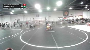 106 lbs 2nd Place - Kingkade Cormier Moreno, Team Aggression vs Jeremiah Alfaro, Rkda