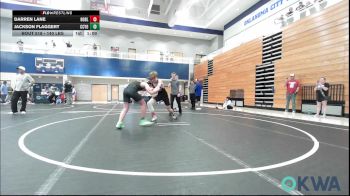 140 lbs Rr Rnd 5 - Darren Lane, Noble Takedown Club vs Jackson Flaggert, CCYO