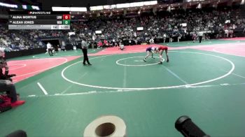 110 lbs Champ. Round 1 - Alina Mortus, LWWA vs Aleah Jones, WRN2