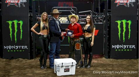 Austin Richardson Makes His Presence Known At His PBR Canada Debut
