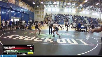 120 Blue Round 2 - Isaac Santos, Camden County vs Connor Walshe, Wellington Community Hs