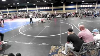 190 lbs Quarterfinal - Karson Tompkins, Warrior Trained vs Trevyn Gates, The Grove