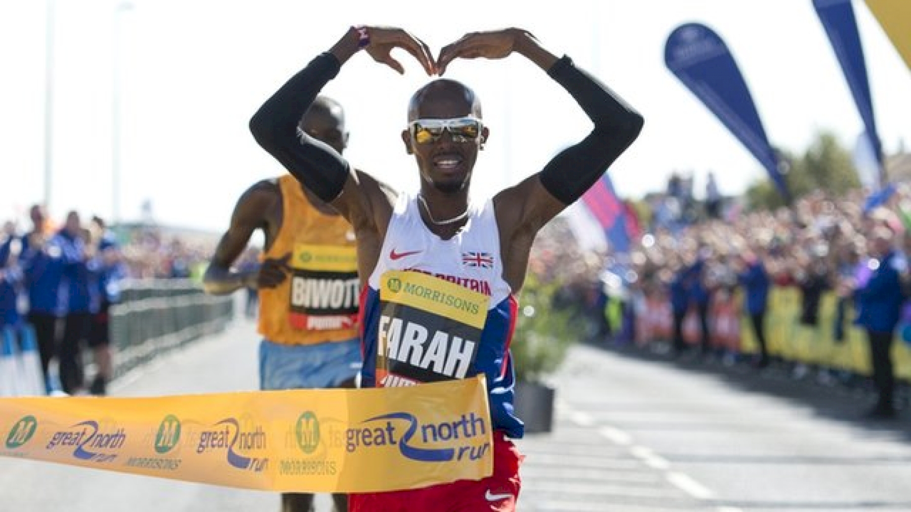 Great North Run. FLOTRACK Running.