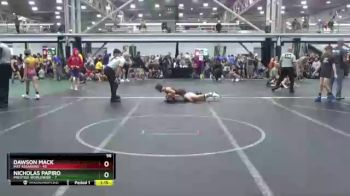 96 lbs Round 3 (6 Team) - Dawson Mack, Mat Assassins vs Nicholas Papiro, Prestige Worldwide