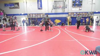 52 lbs Round Of 16 - Evaleen Farrell, Berryhill Wrestling Club vs Zaven Yarnell, Beggs Youth Wrestling Program