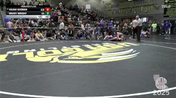 168 lbs Champ. Round 2 - Julian Guzman, Pioneer vs Brody Wright, Clark