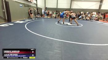285 lbs Cons. Round 1 - Derrick Wheeler, Mt Adams Wrestling Club vs Lucas Delgado, Wynooche Valley Wrestling Academy