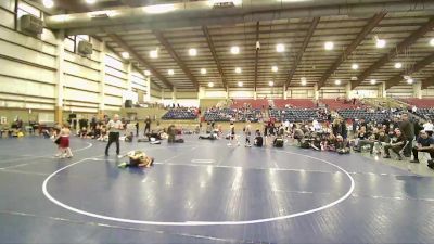 54 lbs Quarters & Wb (16 Team) - Kayce Linnell, Utah Black vs Blaise Henebry, Idaho 1