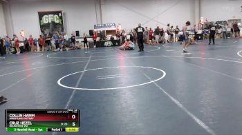 130 lbs Semifinal - Cruz Hezel, Roundtree WA vs Collin Hamm, Wrestling Factory