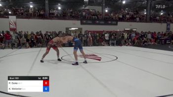 70 kg Rr Rnd 1 - Pj Duke, KD Trained vs Kannon Webster, Illinois Regional Training Center/Illini WC