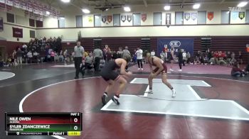 157 lbs Round 3 - Syler Zdanczewicz, Fennimore vs Nile Owen, Algona