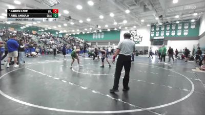 113 lbs 3rd Place Match - Abel Angulo, Coachella Valley vs Kaiden Lepe, Walnut