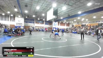 157 lbs Semifinal - Mikel David Uyemora, Fountain Valley vs Tigran Greyan, St John Bosco