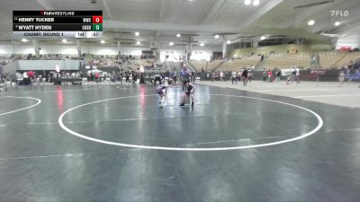 55 lbs Champ. Round 1 - Henry Tucker, Wave Wrestling Club vs Wyatt Hyden, Buccaneer Wrestling Club