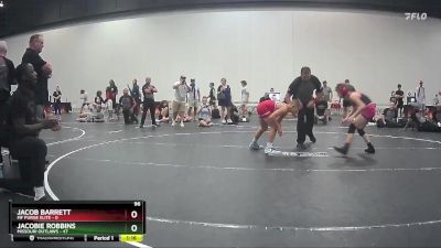 96 lbs Round 5 (10 Team) - Jacobie Robbins, Missouri Outlaws vs Jacob Barrett, MF Purge Elite