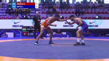 74 kg 1/8 Final - Sukhpal Jinjala, India vs Ismet Ciftci, Turkiye
