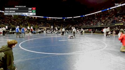 52 lbs Quarterfinal - Nico Astudillo, Hempfield vs Colt Bryan, Chambersburg