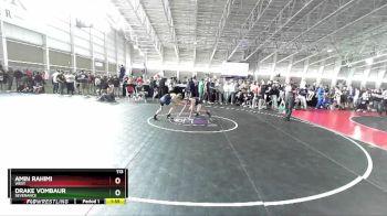 113 lbs Champ. Round 2 - Drake VomBaur, Severance vs Amin Rahimi, West
