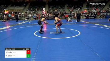 110 lbs Consolation - Caleb Foster, Kenosha Wrestling Academy vs Wyatt Boice, Iron Horse