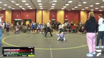 85 lbs Round 4 (6 Team) - Hayden Bessette, Untouchables vs Harper Hamacher, Untouchables Black