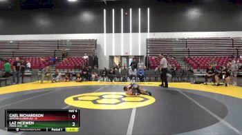 85 lbs Quarterfinals (8 Team) - Laz McEwen, POWA (CO) vs Cael Richardson, Gotcha Illinois (IL)