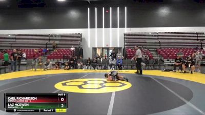 85 lbs Quarterfinals (8 Team) - Laz McEwen, POWA (CO) vs Cael Richardson, Gotcha Illinois (IL)