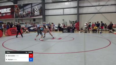 70 kg Consi Of 32 #2 - Griffin Gonzalez, Lvwc vs Kaden Keiser, Boone RTC