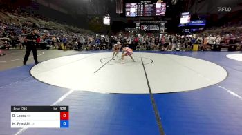 113 lbs Cons 32 #1 - Deven Lopez, Colorado vs Maddox Preskitt, Texas