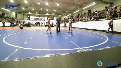 84-88 lbs Rr Rnd 5 - Greyson Holtz, Wagoner Takedown Club vs Rhett Powers, Tiger Trained Wrestling