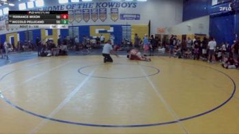 120 lbs Cons. Round 3 - Niccolo Pellicano, Venice Takedown Club vs Terrance Mixon, Fort Myers Wrestling Club