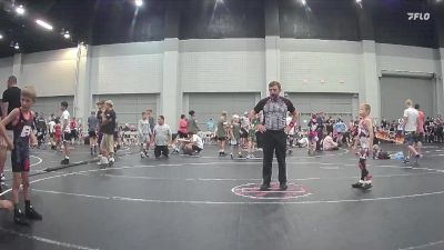 52 lbs Round 4 (8 Team) - Kyan Keys, Backyard Brawlers Gold vs Daxton Hannibal, Backyard Brawlers Red